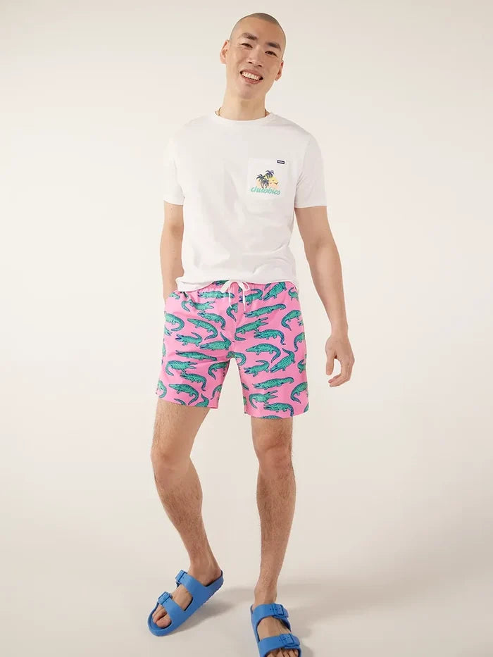 The Glades 7" (Classic Lined Swim Trunk) - Image 6 - Chubbies Shorts