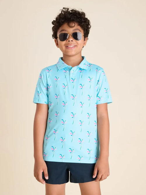 The Havana Day (Boys Performance Polo) - Image 1 - Chubbies Shorts