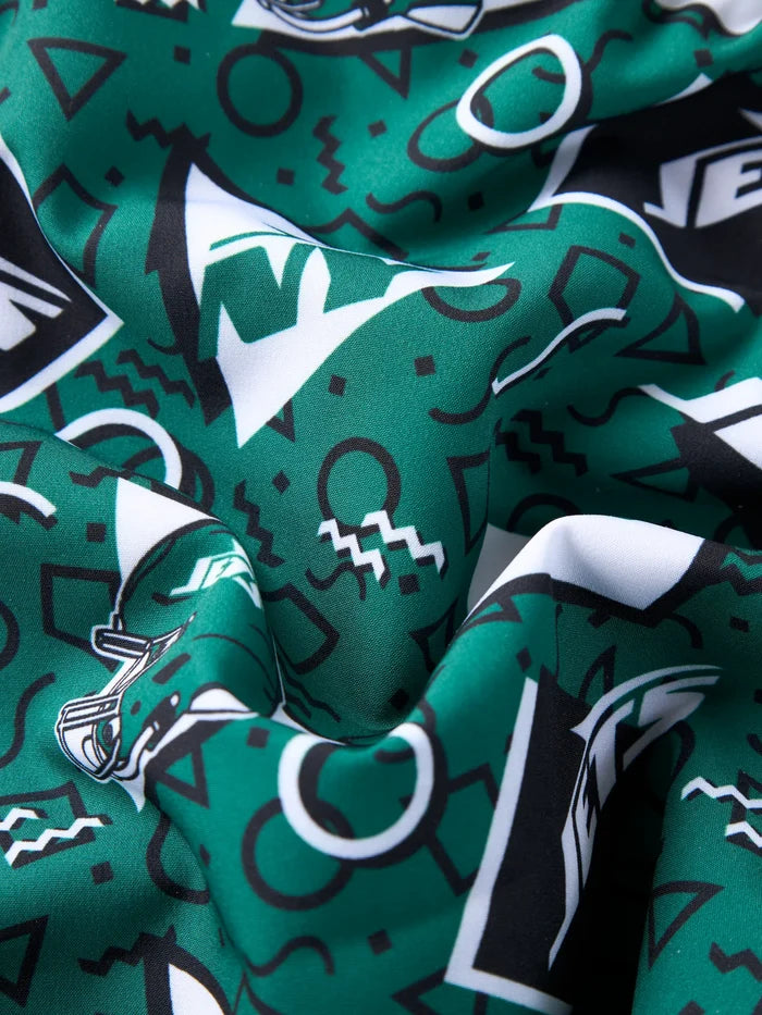 The Jets Game Day Fit (Boys Classic Lined Trunk) - Image 3 - Chubbies Shorts