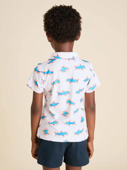 The Lil Vanna Apex Swimmer (Toddler Performance Polo) - Image 2 - Chubbies Shorts