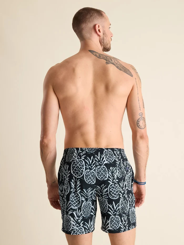 The Midnight Thigh-napples 7" (Classic Lined Swim Trunk) - Image 2 - Chubbies Shorts