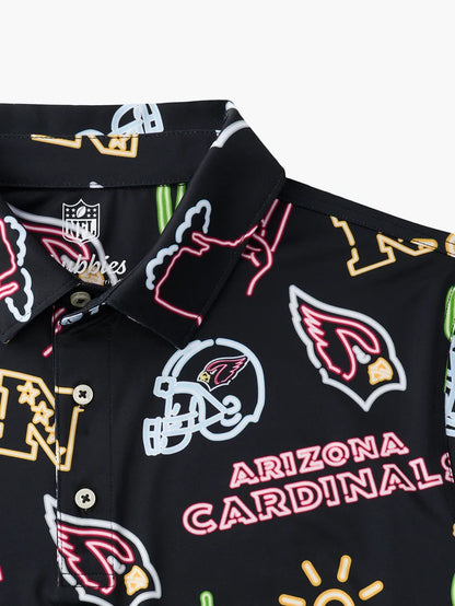The Neon Cardinals (NFL Performance Polo) - Image 2 - Chubbies Shorts
