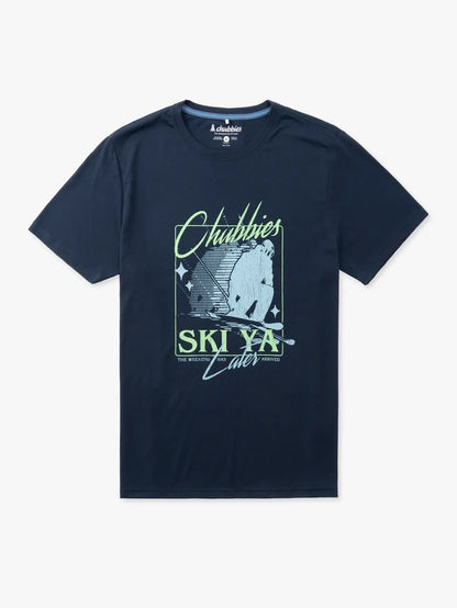 The Neon Dance Floor (Non Pocket Graphic Tee) - Image 1 - Chubbies Shorts