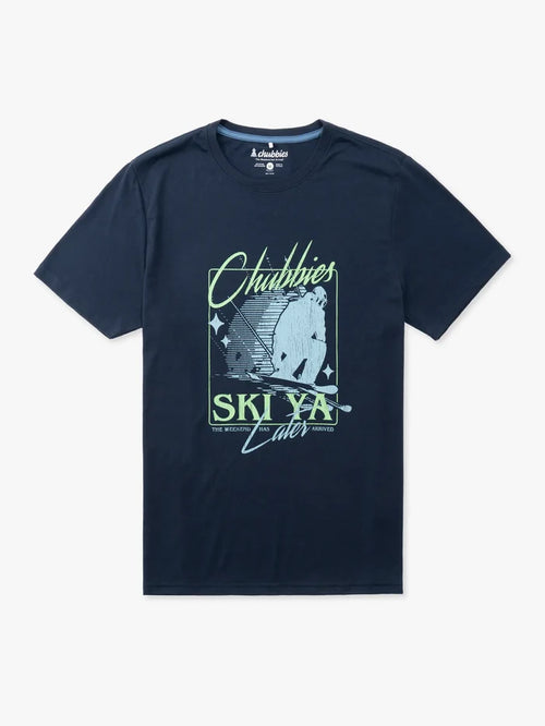 The Neon Dance Floor (Non Pocket Graphic Tee) - Image 1 - Chubbies Shorts