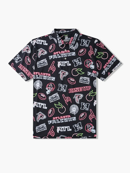 The Neon Falcons (NFL Performance Polo) - Image 1 - Chubbies Shorts