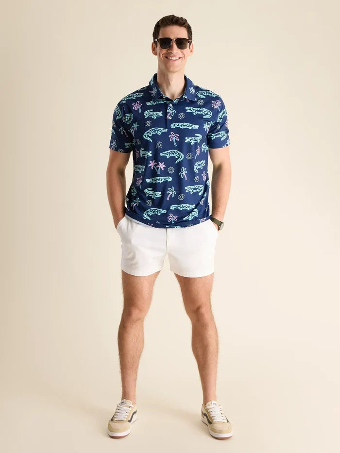 The Neon Glade (Performance Polo) - Image 4 - Chubbies Shorts