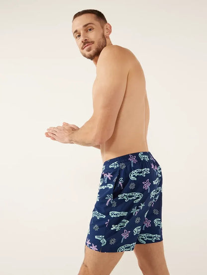 The Neon Glades 7" (Classic Lined Swim Trunk) - Image 3 - Chubbies Shorts