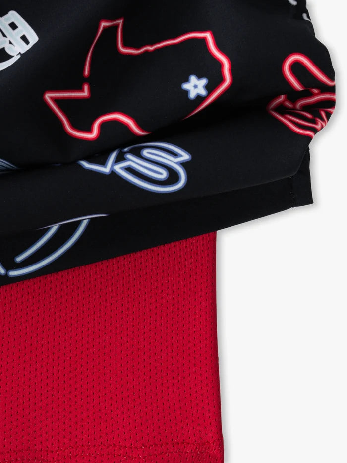 The Neon Texans 5.5" (NFL Classic Lined Swim Trunks) - Image 3 - Chubbies Shorts