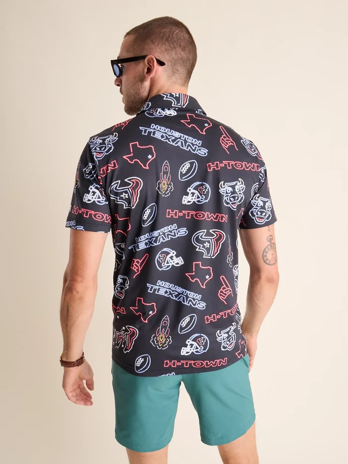 The Neon Texans (NFL Performance Polo) - Image 5 - Chubbies Shorts