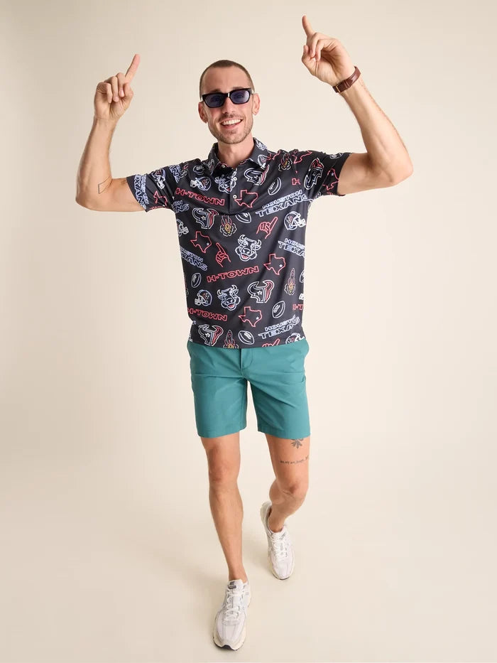 The Neon Texans (NFL Performance Polo) - Image 7 - Chubbies Shorts