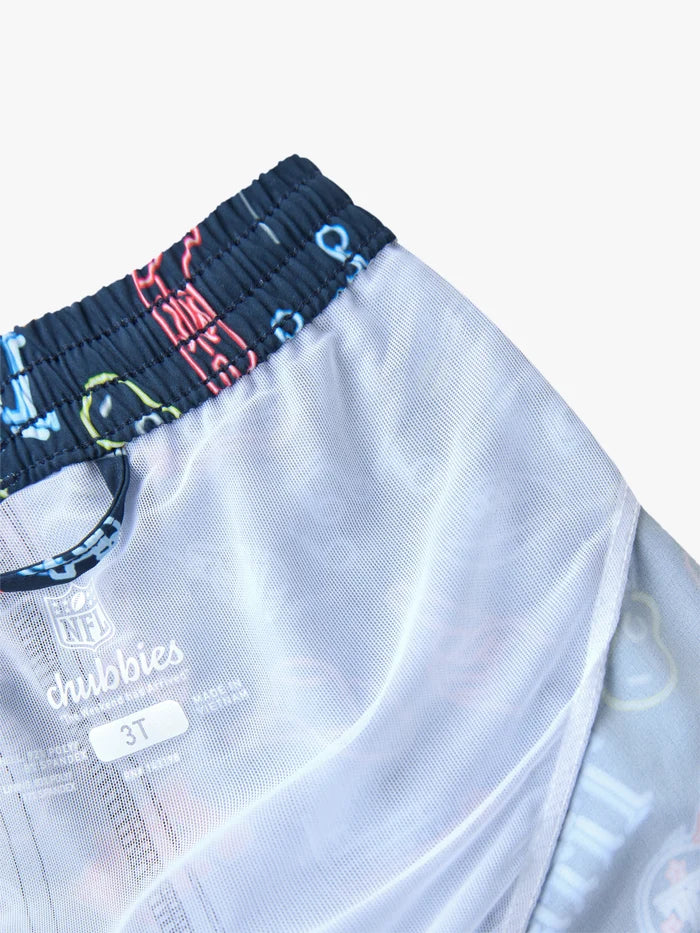 The Neon Titans (NFL Toddler Swim Trunk) - Image 3 - Chubbies Shorts