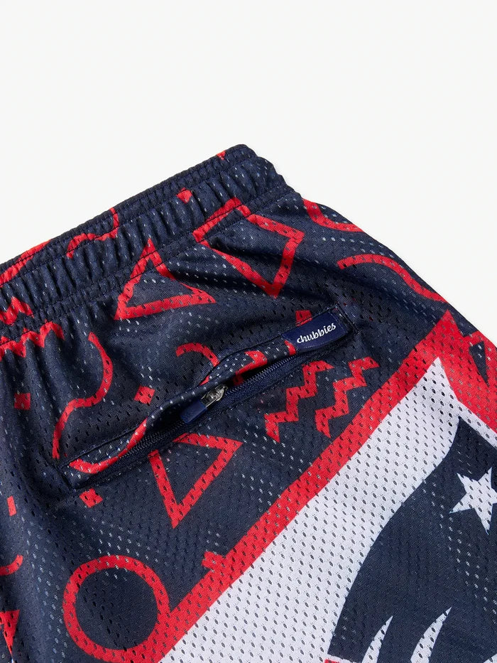 The Patriots Game Day Fit (Mesh Short) - Image 2 - Chubbies Shorts