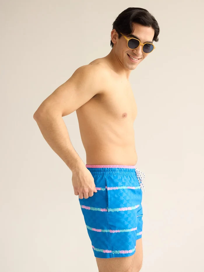 The Playing Hookies 5.5" (Embossed Classic Swim Trunk) - Image 3 - Chubbies Shorts