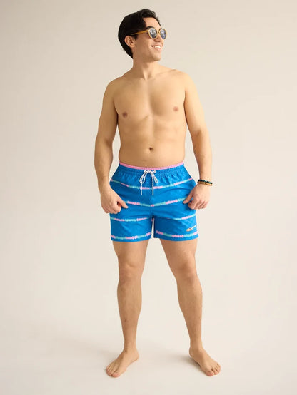 The Playing Hookies 5.5" (Embossed Classic Swim Trunk) - Image 5 - Chubbies Shorts