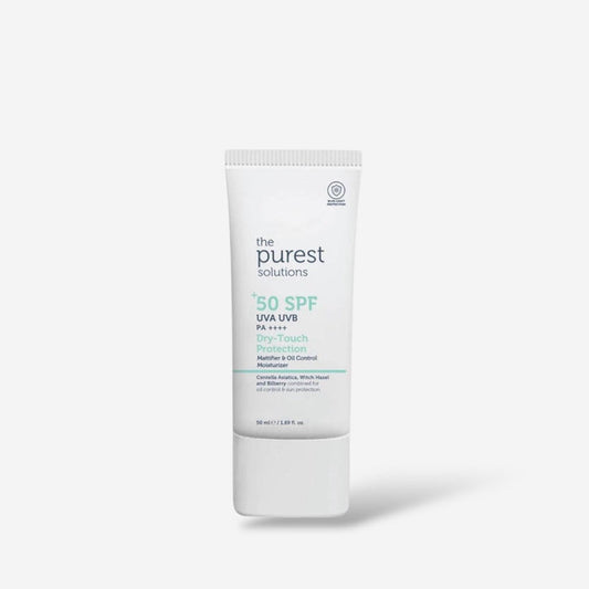 The Purest Solution Mattifier & Oil Control Moisturizer SPF50+ 50ml الحل الأمثل لترطيب البشرة ومنع ظهور الزيوت - Princess Cosmetics Qatar
