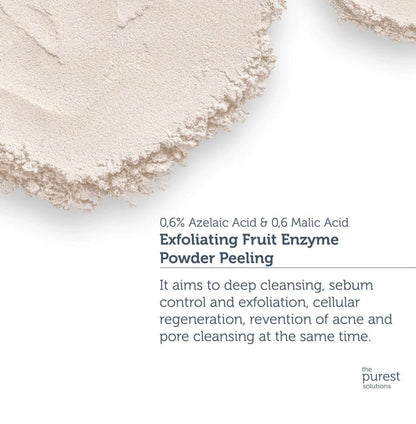 The Purest Solutions Exfoliating Fruit Enzyme Powder Peeling 55g. تا بيرست سولوسن مسحوق إنزيم الفاكهة المقشر للتقشير 55 جرام - Princess Cosmetics Qatar