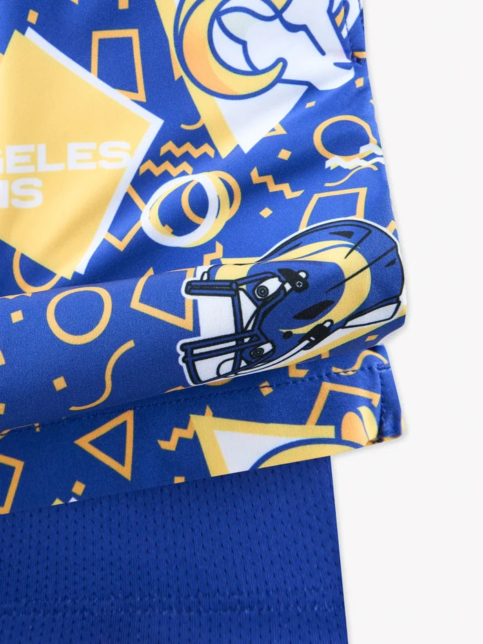 The Rams Game Day Fit 5.5" (Classic Lined Swim) - Image 3 - Chubbies Shorts