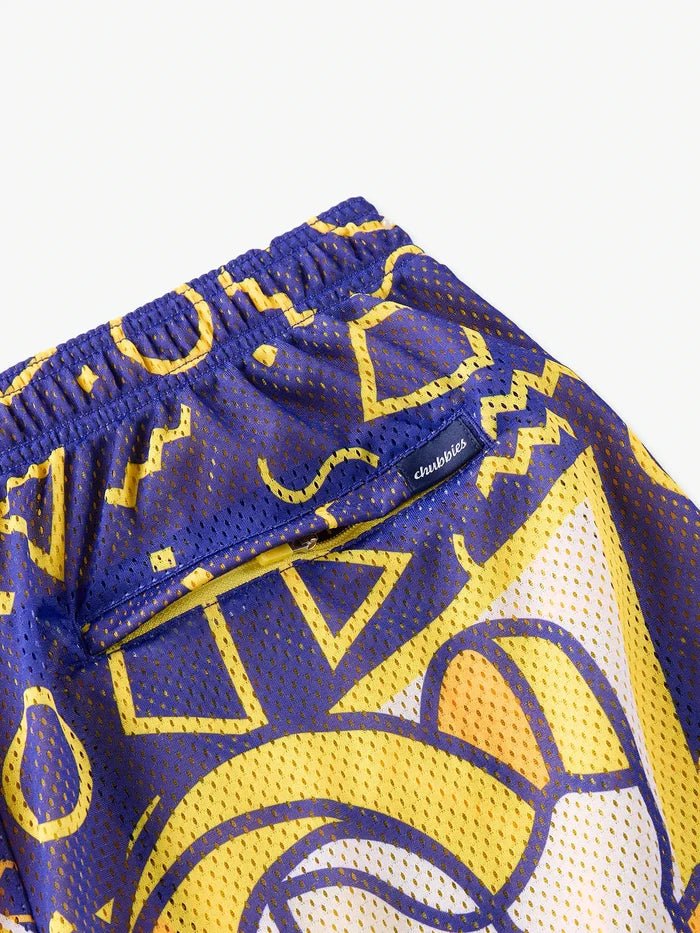 The Rams Game Day Fit (Mesh Short) - Image 3 - Chubbies Shorts