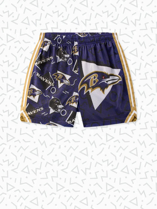 The Ravens Game Day Fit (Mesh Short) - Image 1 - Chubbies Shorts