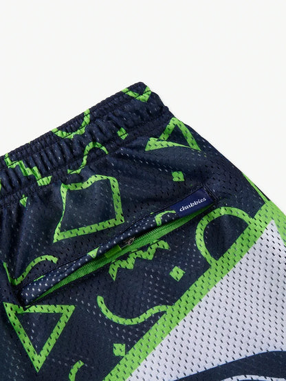 The Seahawks Game Day Fit (Mesh Short) - Image 2 - Chubbies Shorts