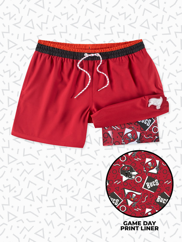 The Secret Buccaneers 5.5" (Classic Lined Swim Trunks) - Image 1 - Chubbies Shorts