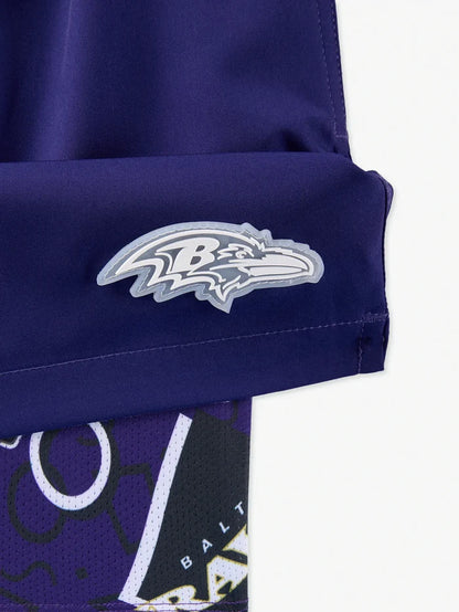 The Secret Ravens 5.5" (Classic Lined Swim Trunks) - Image 3 - Chubbies Shorts