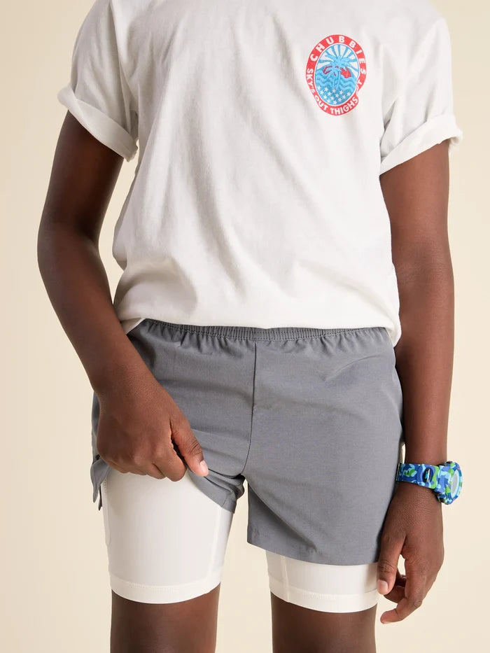 The Static Shocks (Boys Ultimate Training Short) - Image 2 - Chubbies Shorts