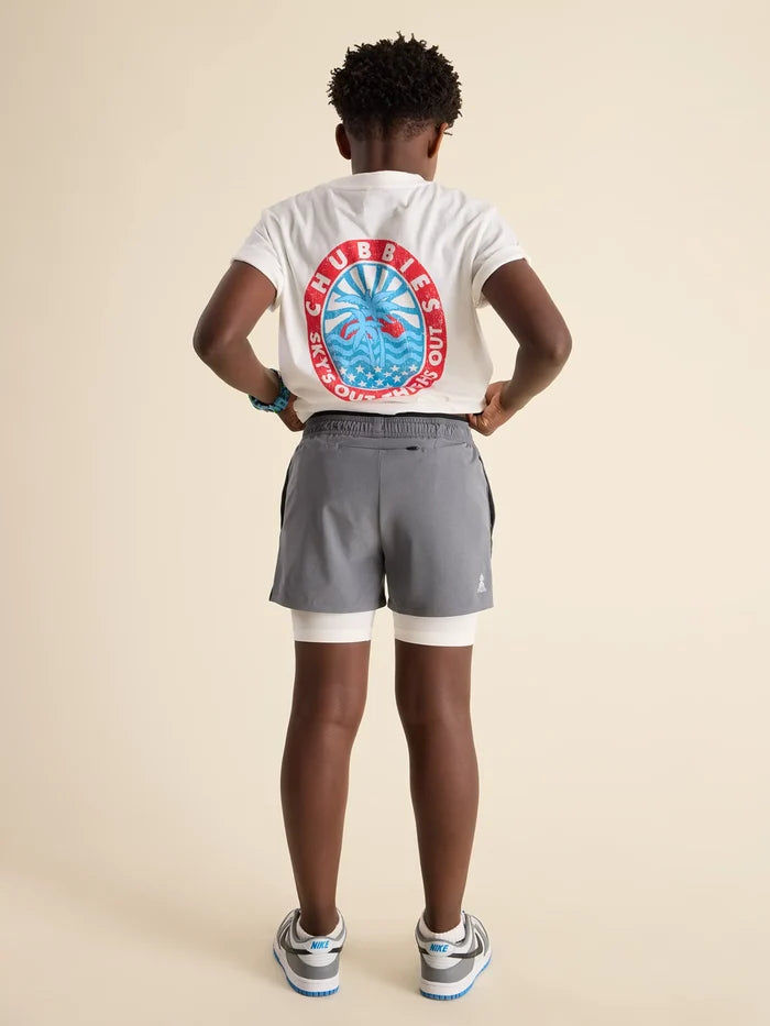 The Static Shocks (Boys Ultimate Training Short) - Image 3 - Chubbies Shorts