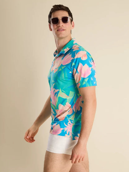 The Stop & Smell The Roses (Performance Polo) - Image 4 - Chubbies Shorts