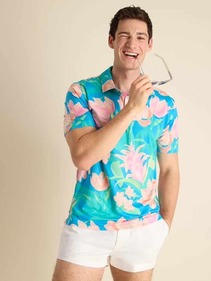The Stop & Smell The Roses (Performance Polo) - Image 5 - Chubbies Shorts