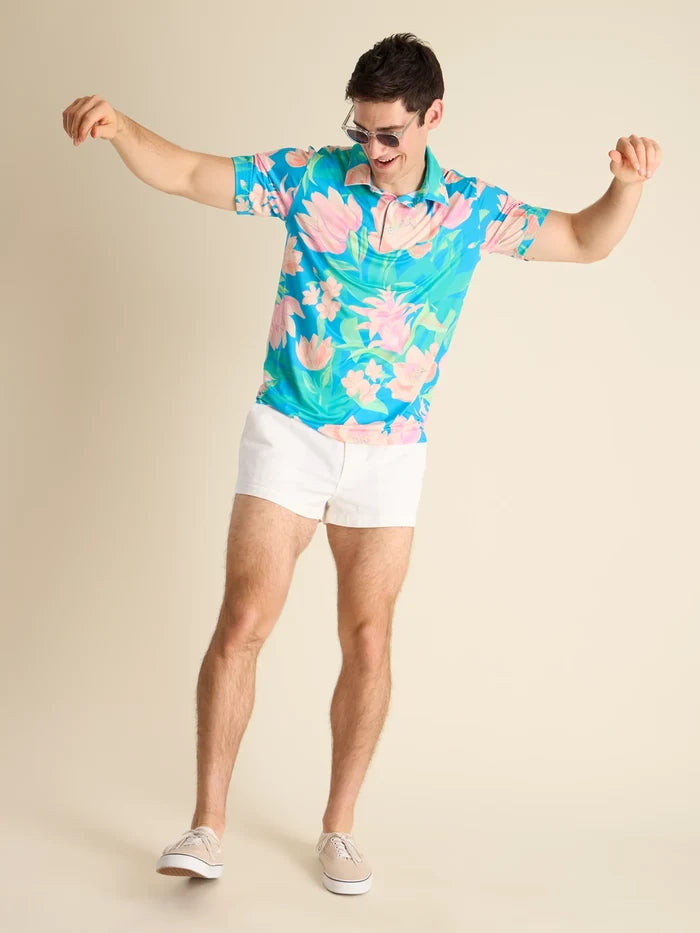 The Stop & Smell The Roses (Performance Polo) - Image 7 - Chubbies Shorts