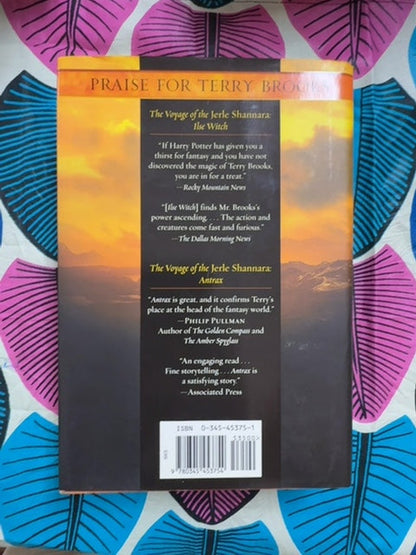The sword of Shannara trilogy back cover