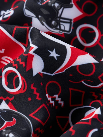 The Texans Game Day Fit (Boys Classic Lined Trunk) - Image 2 - Chubbies Shorts