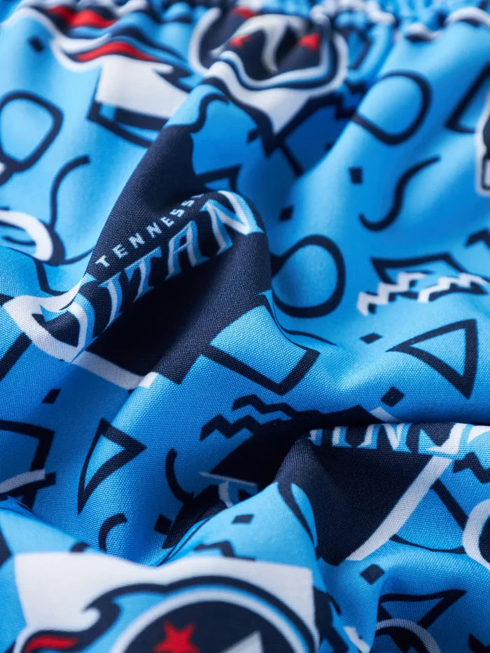 The Titans Game Day Fit (Boys Classic Lined Trunk) - Image 2 - Chubbies Shorts