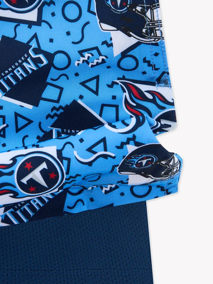The Titans Game Day Fit (Boys Classic Lined Trunk) - Image 3 - Chubbies Shorts