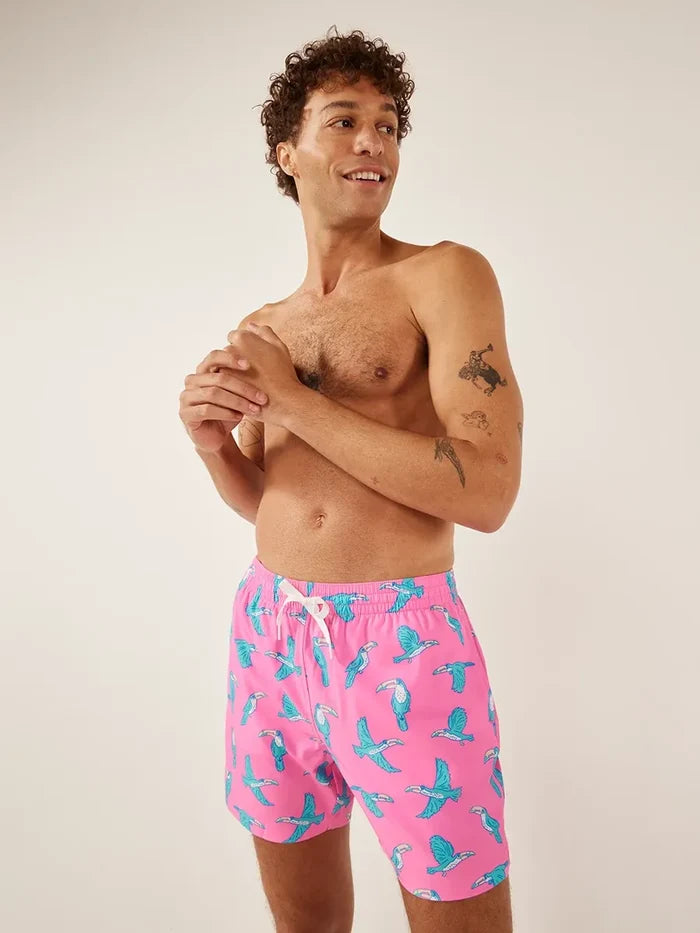 The Toucan Do Its 5.5" (Classic Swim Trunk) - Image 1 - Chubbies Shorts
