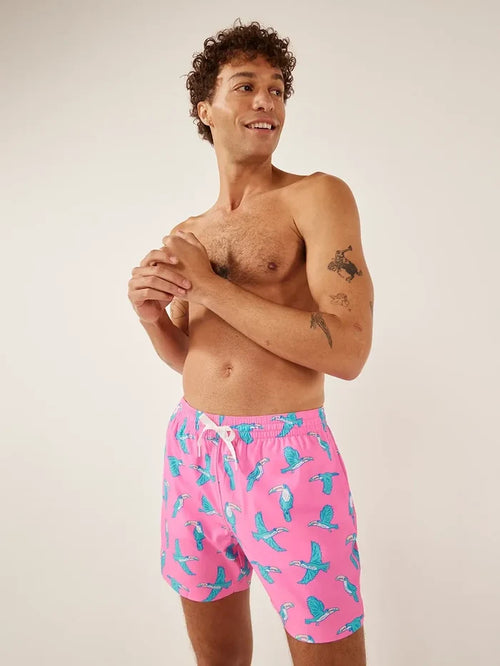 The Toucan Do Its 5.5" (Classic Swim Trunk) - Image 1 - Chubbies Shorts