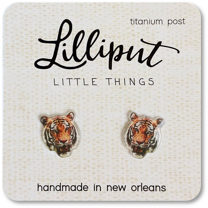 Tiger Earrings