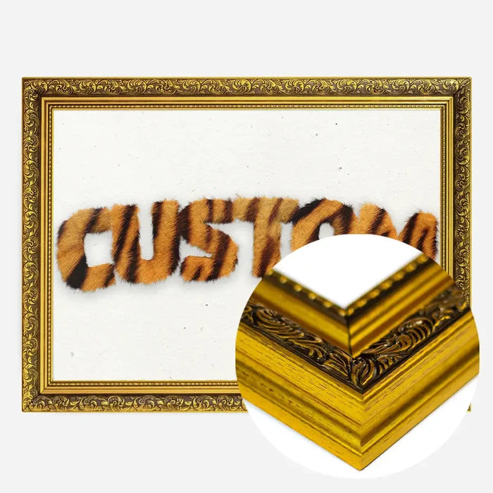 21x30cm | 8¼ x 11¾in / Gold Ornate Frame