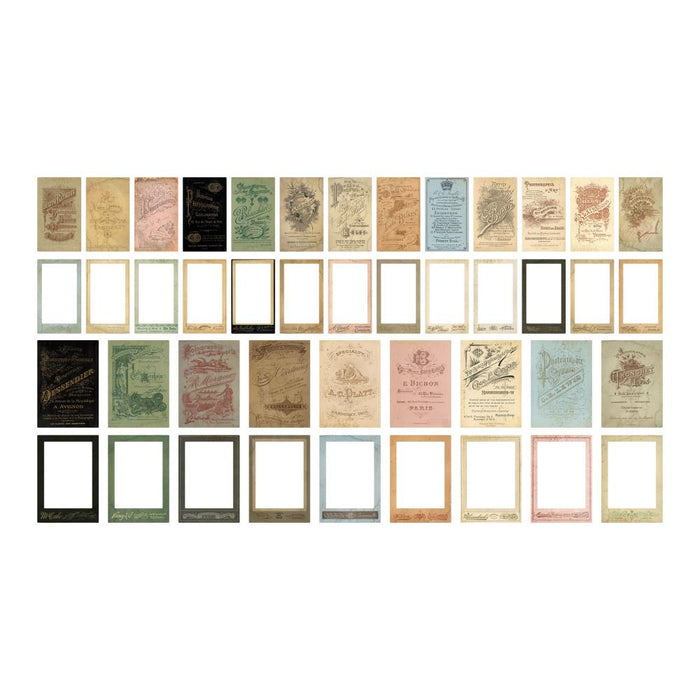 Tim Holtz - Idea-ology - Layers Photo Studio - 44 Pieces. Transform your mixed media creations into timeless masterpieces with Tim Holtz Layers Photo Studio. A homage to the past and a celebration of your unique artistic voice. Available at Embellish Away located in Bowmanville Ontario Canada.