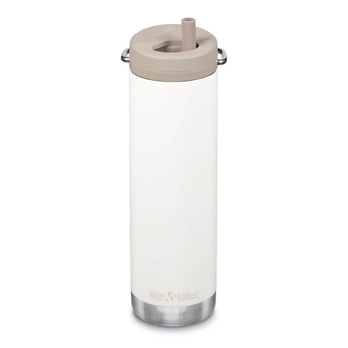 Klean Kanteen TK Wide Insulated Water Bottle 592ml Twist Cap Tofu.