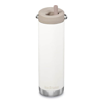 Klean Kanteen TK Wide Insulated Water Bottle 592ml Twist Cap Tofu.