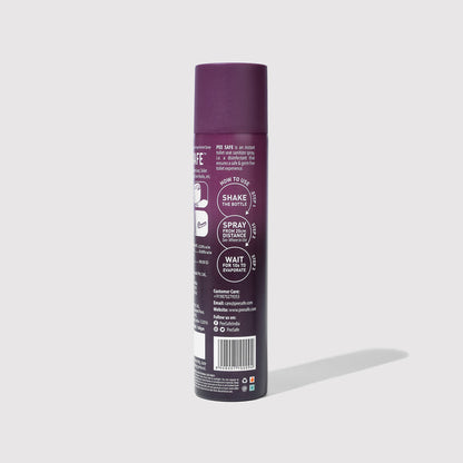 Pee Safe Toilet Seat Sanitizer Spray (Lavender) - 300 ML Pack of 4