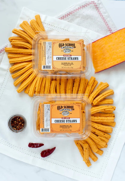 Traditional Cheese Straws - Detail View - Old School Brand™