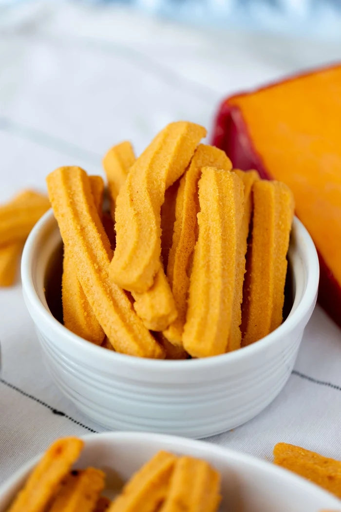 Traditional Cheese Straws - Front View - Old School Brand™