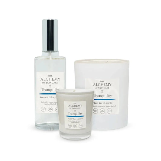 Tranquility Spring Bluebell Room Fragrance Collection skincare