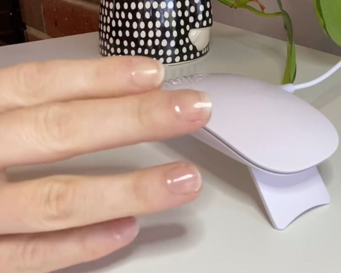 Semi-cured Gel Nail Wraps - Transparent