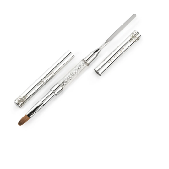 UD Premium Crystal Velveteen II Brush (Oval)-TOOLS, Brushes, Art Brushes, Gel Play-UGLY DUCKLING-Gel Essentialz