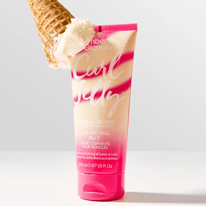 Umberto Giannini Curl Jelly Vanilla Gelato Scrunching Jelly 200ml - Beauty Tribe