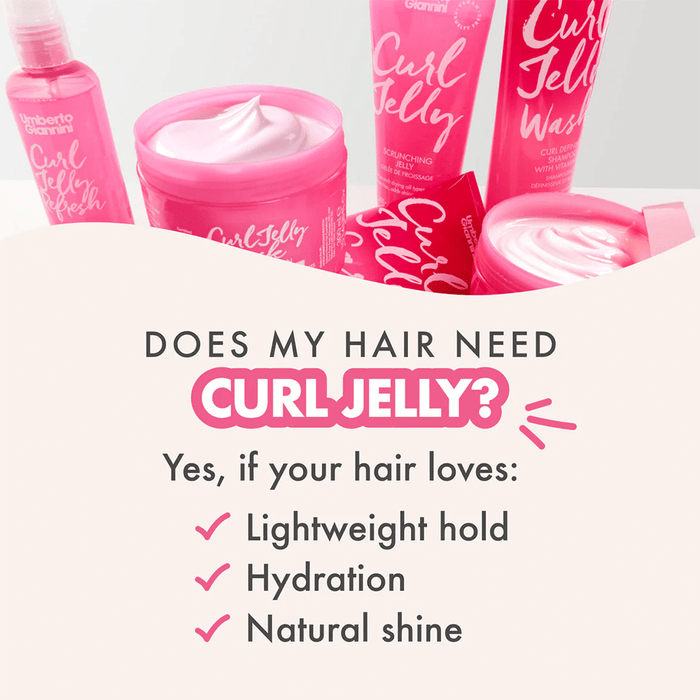 Umberto Giannini Curl Jelly Vanilla Gelato Scrunching Jelly 200ml - Beauty Tribe